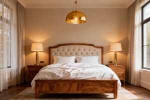 Dormitórios Sofisticados: A Madeira Como Elemento de Conforto e Estilo