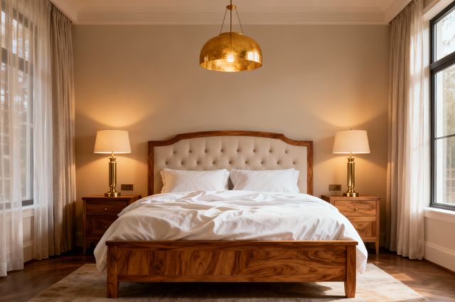 Dormitórios Sofisticados: A Madeira Como Elemento de Conforto e Estilo
